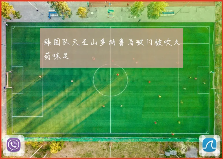 韩国队天王山多纳鲁马破门被吹火药味足